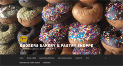 Desktop Screenshot of goobersbakery.com